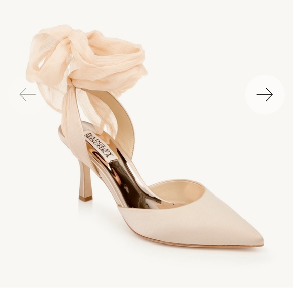 Blaze Satin Bow Stilettos - Picture 1 of 8